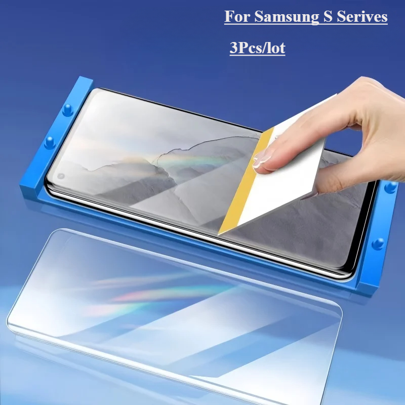 Phone Accessories Online Store - 3 PCSฟิล์มเซรามิคสําหรับSamsung Galaxy S24 S23 S22