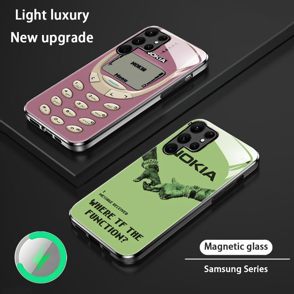 Magnetic Phone Case - เคสโทรศัพท์แบรนด์ Cool N-Nokiaes-s สำหรับ Samsung S26