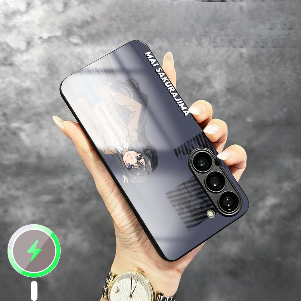 เคสโทรศัพท์ลายซากุระจิมะ ไม น่ - Magnetic Phone Case บทวิจารณ์และราคา