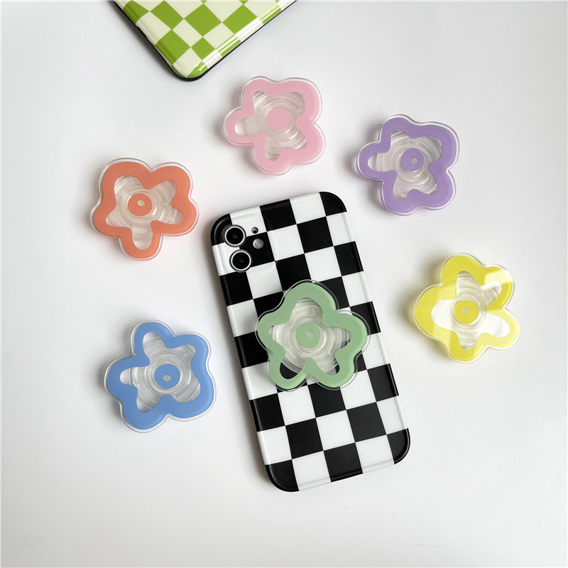 เกาหลี INS สีทึบดอกไม้เคลือบเง - Phone Accessories Vending Machine บทวิจารณ์และราคา