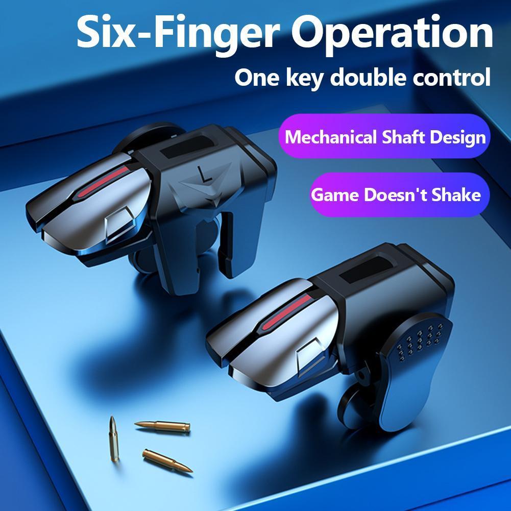 ทริกเกอร์เกม 6 นิ้ว 2 ชิ้น สำห - Gaming Controller Phone บทวิจารณ์และราคา
